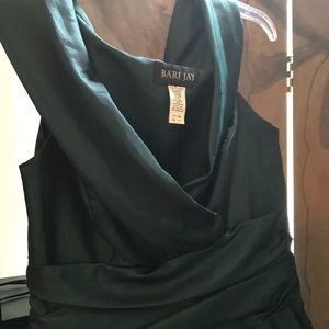 🆕Bari Jay Green Sz 10 Taffet all lined Side zip